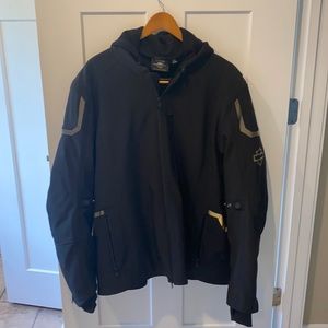 Harley Davidson All Seasons jacket Black reflective design 3in1